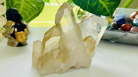 Golden Healer Lemurian Seed Cluster