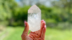 Lemurian Seed Natural Point Cathedral Timekeeper Quartz  X Grade