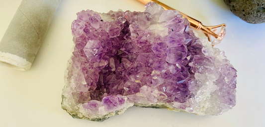 Lavender Amethyst Cluster