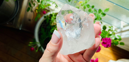 Lemurian Seed Quartz Standing