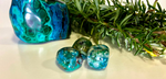 Chrysocolla and Malachite Tumble Stone