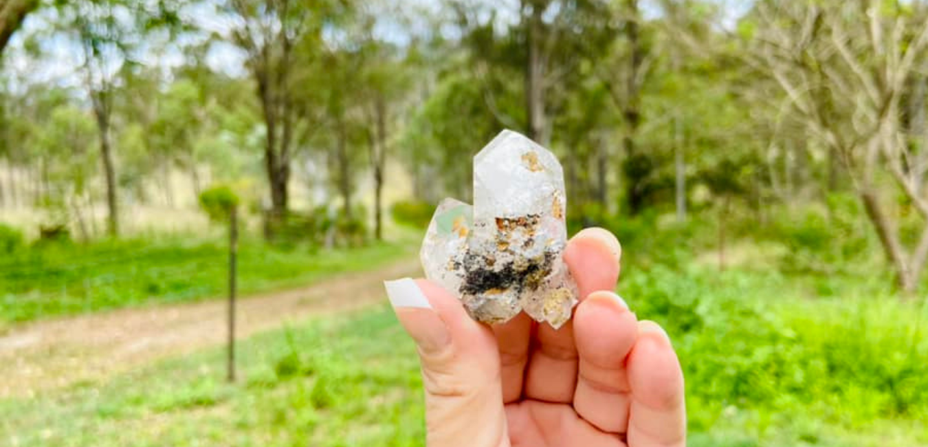 Herkimer Diamond Twin