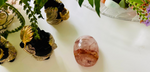 Fire Quartz Palm Stone