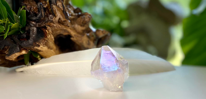Aura Amethyst Cut and Polished Base Generator