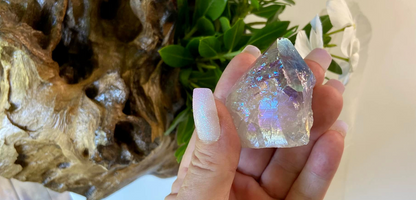 Aura Amethyst Cut and Polished Base Generator