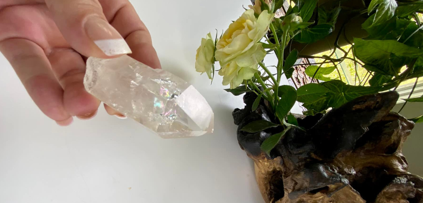 Lemurian Seed Clear Quartz Point