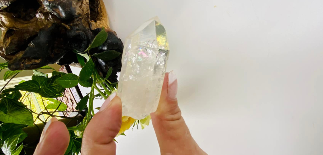 Lemurian Seed Clear Quartz Point