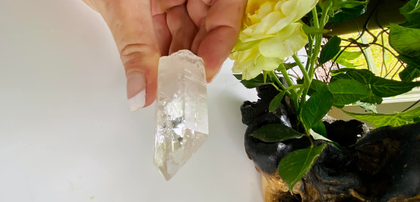 Lemurian Seed Clear Quartz Point