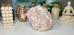 Rose Quartz Boulder Standing